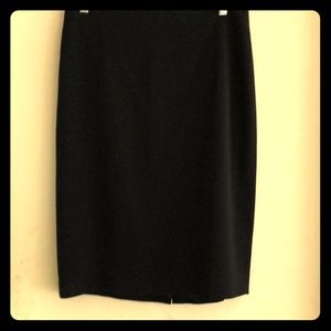 Black suite skirt